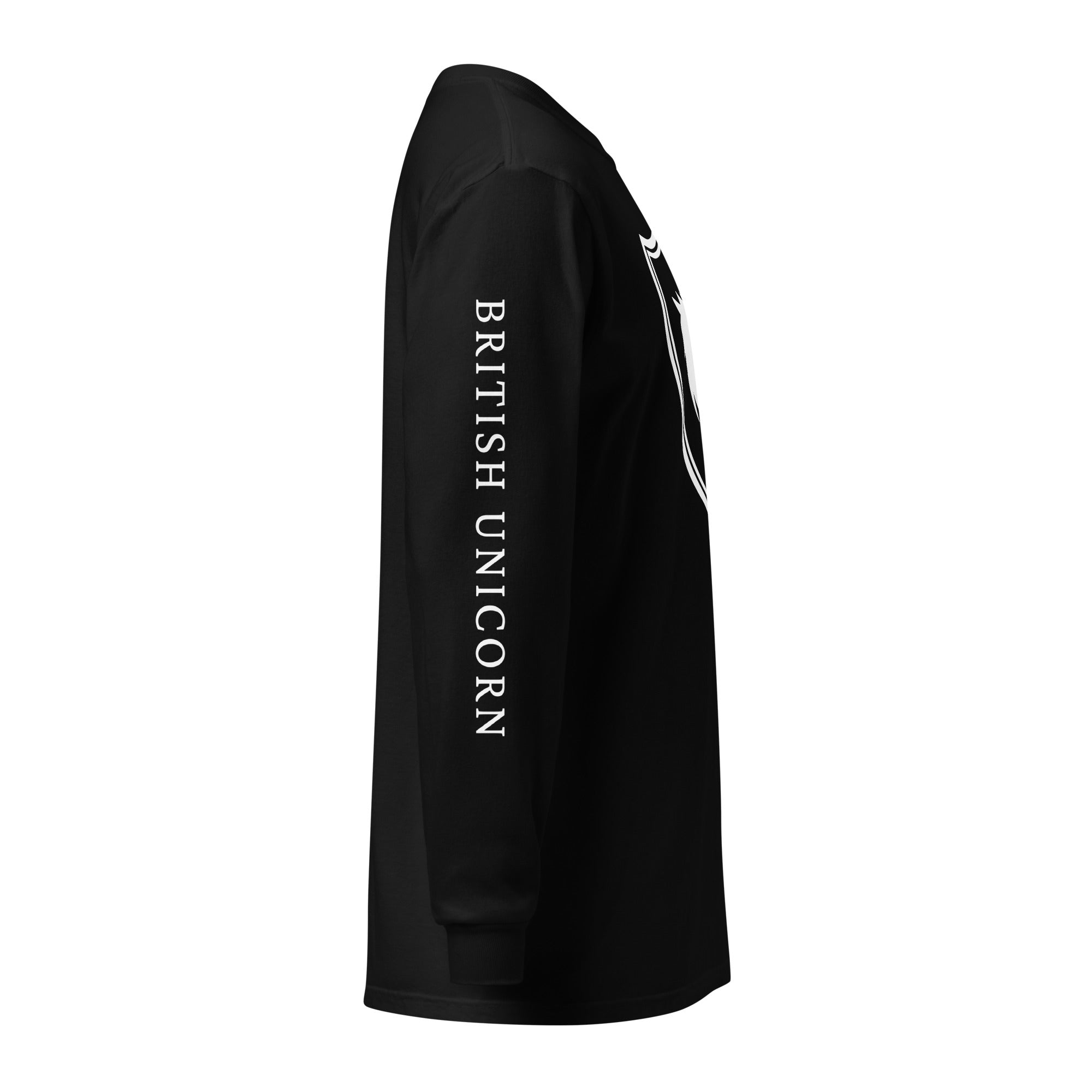 British Unicorn Shield | Garment-dyed Long-Sleeve Shirt