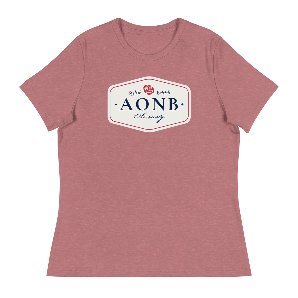AONB Women's Relaxed T-Shirt | Area of Outstanding Natural Beauty