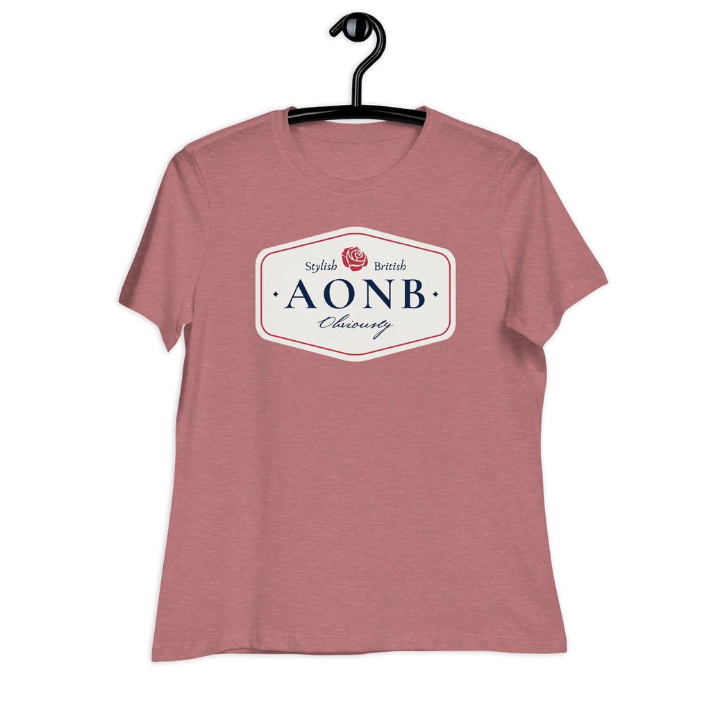 AONB Women's Relaxed T-Shirt | Area of Outstanding Natural Beauty