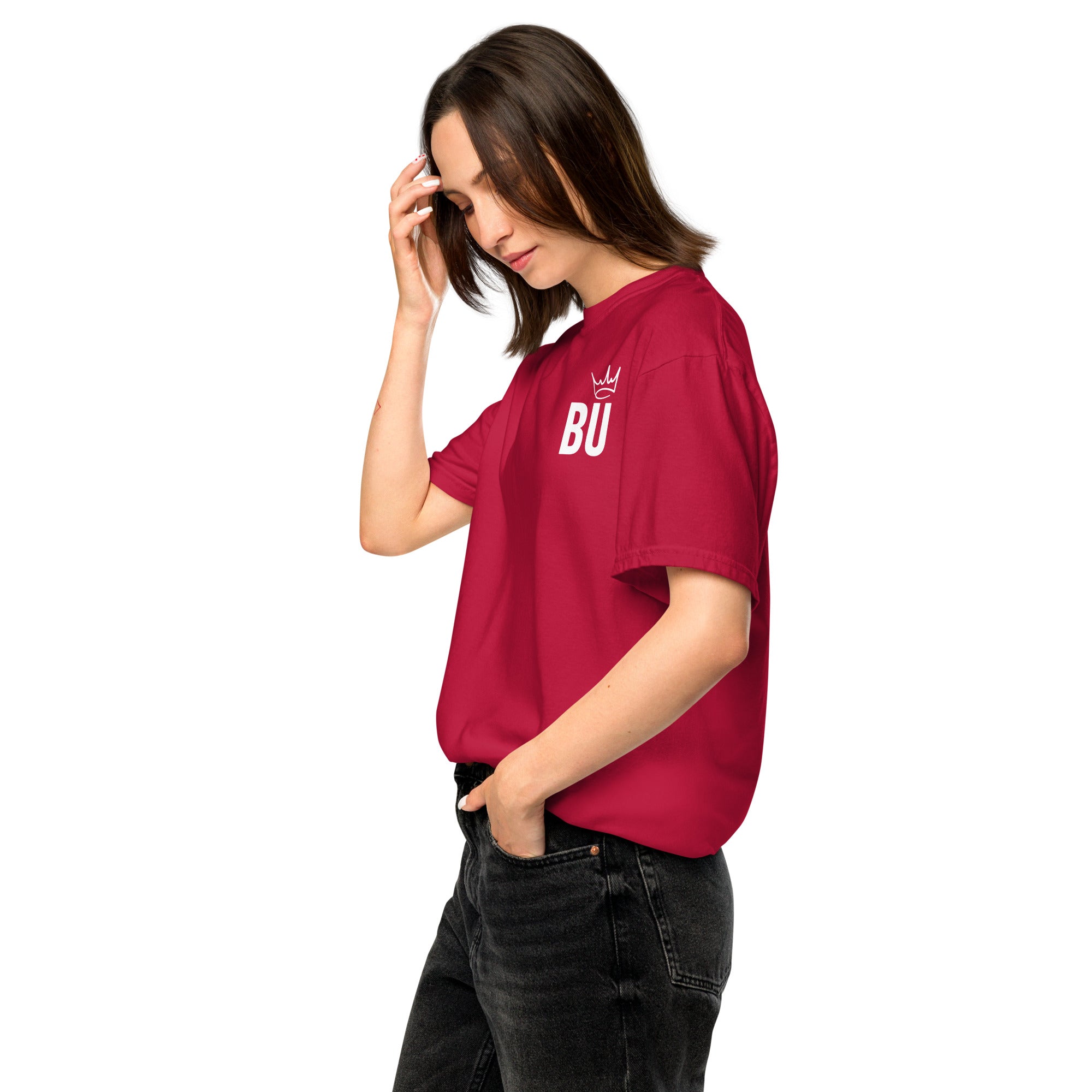British Unicorn | BU Crown | Garment-dyed Heavyweight Tee