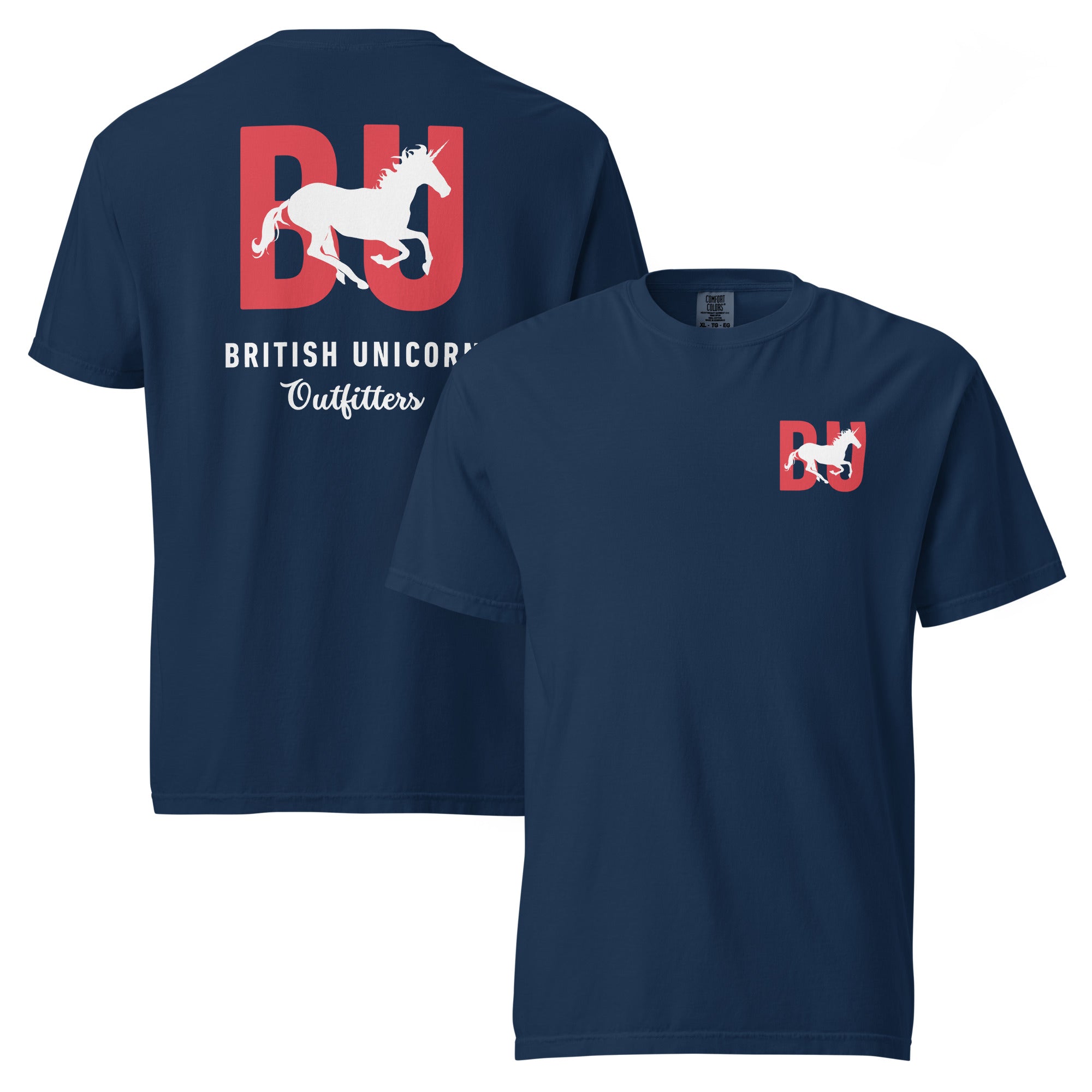 British Unicorn Outfitters Garment-dyed Heavyweight Tee