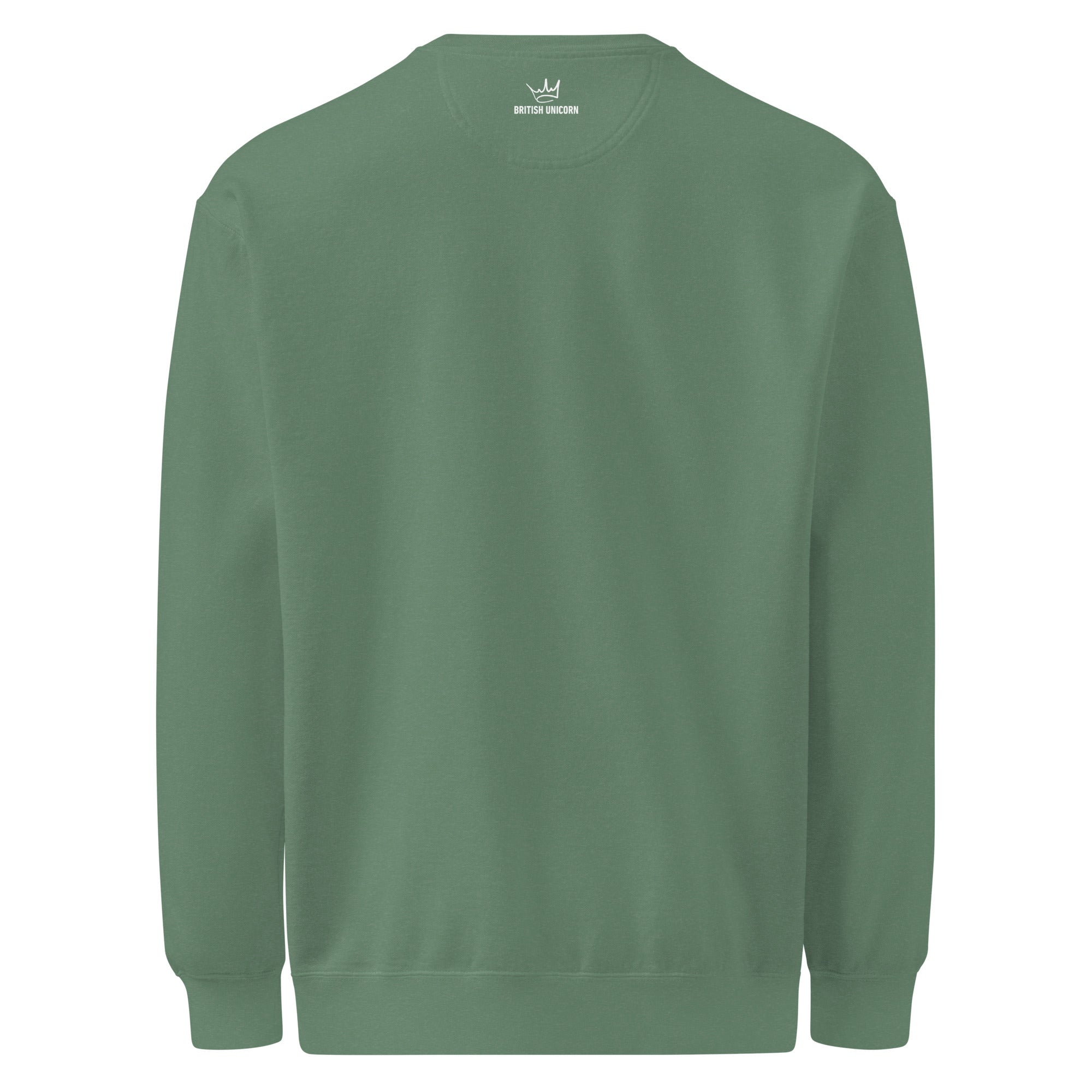 British Unicorn | BU Crown | Garment-dyed Sweatshirt